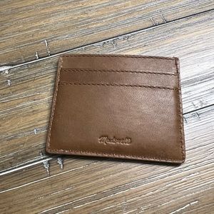 Madewell Leather Cardholder